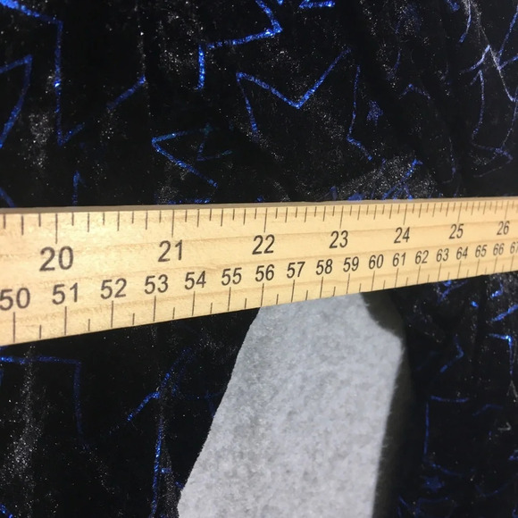 Womens Wrangler Button Up Shirt Crushed Velvet Stars Eras Tour Midnights Casual - Picture 6 of 6